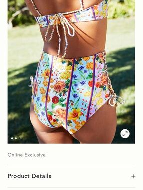 Agua Bendita floral swimsuit bottoms
(Reversible)
